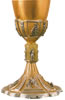 Code 501 Chiselled  h.23cm Silver Goblet 925