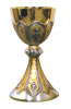 Code 530 Chiselled h. 21cm Silver Goblet 925