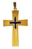 Code 4017 - pectoral cross 10x7cm. silver 925 with chain